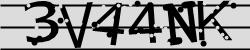 Darstellung des Captcha-Codes.