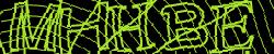 Darstellung des Captcha-Codes.