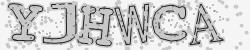 Darstellung des Captcha-Codes.