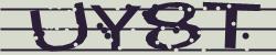 Darstellung des Captcha-Codes.