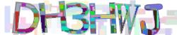 Darstellung des Captcha-Codes.