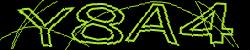 Darstellung des Captcha-Codes.