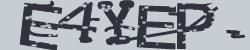 Darstellung des Captcha-Codes.