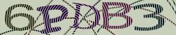 Darstellung des Captcha-Codes.