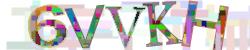 Darstellung des Captcha-Codes.