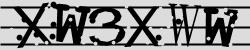 Darstellung des Captcha-Codes.