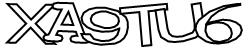 Darstellung des Captcha-Codes.