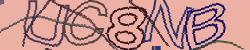 Darstellung des Captcha-Codes.