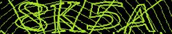 Darstellung des Captcha-Codes.