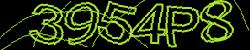 Darstellung des Captcha-Codes.