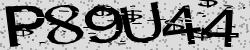 Darstellung des Captcha-Codes.