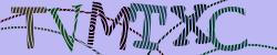 Darstellung des Captcha-Codes.