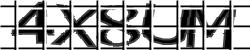 Darstellung des Captcha-Codes.