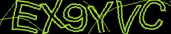 Darstellung des Captcha-Codes.