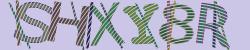 Darstellung des Captcha-Codes.