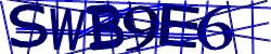 Darstellung des Captcha-Codes.