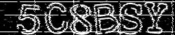 Darstellung des Captcha-Codes.