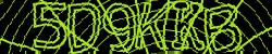 Darstellung des Captcha-Codes.