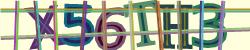 Darstellung des Captcha-Codes.