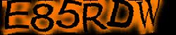 Darstellung des Captcha-Codes.