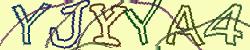 Darstellung des Captcha-Codes.