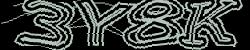 Darstellung des Captcha-Codes.