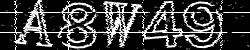 Darstellung des Captcha-Codes.
