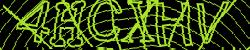 Darstellung des Captcha-Codes.