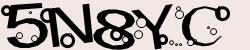 Darstellung des Captcha-Codes.