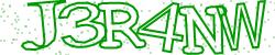 Darstellung des Captcha-Codes.