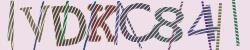 Darstellung des Captcha-Codes.