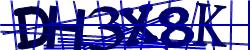 Darstellung des Captcha-Codes.