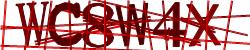 Darstellung des Captcha-Codes.