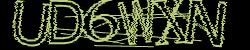 Darstellung des Captcha-Codes.