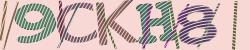 Darstellung des Captcha-Codes.