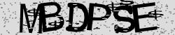 Darstellung des Captcha-Codes.