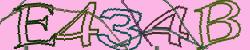 Darstellung des Captcha-Codes.