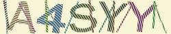 Darstellung des Captcha-Codes.
