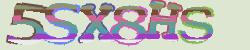 Darstellung des Captcha-Codes.