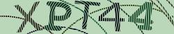 Darstellung des Captcha-Codes.