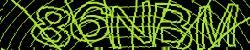 Darstellung des Captcha-Codes.