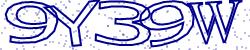 Darstellung des Captcha-Codes.