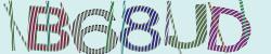 Darstellung des Captcha-Codes.