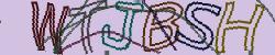 Darstellung des Captcha-Codes.