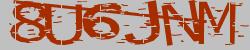 Darstellung des Captcha-Codes.