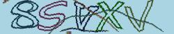 Darstellung des Captcha-Codes.
