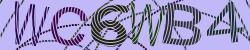 Darstellung des Captcha-Codes.