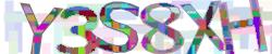 Darstellung des Captcha-Codes.