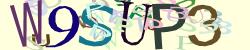 Darstellung des Captcha-Codes.