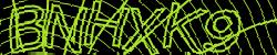 Darstellung des Captcha-Codes.